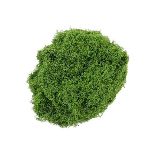diy artificial moss lawn-Dark Green Filamentous Moss 500g (Bulk)