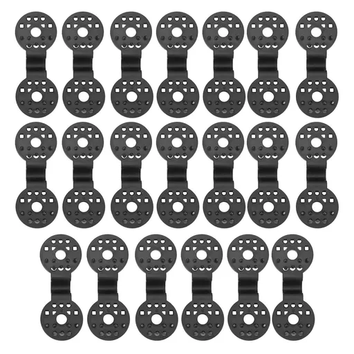 20 Pcs Shade Cloth Lock Grip PP Net Fence Fabric Fixing Clamp for Insect Garden Agricultural Nets