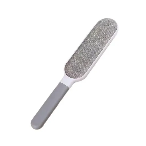 Sided Static Lint Roller Pet Hair Remover for Sheets and Blankets (Gray)