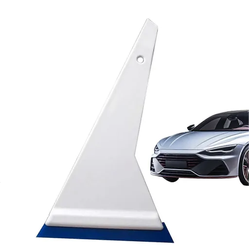 Car Windshield Squeegee with Ergonomic Handle, Blue