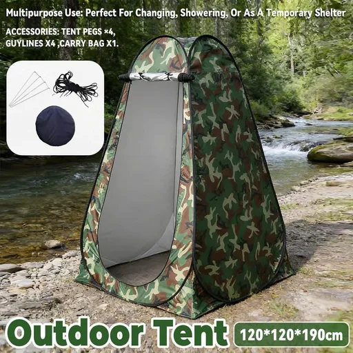 Portable Outdoor Changing Tent Privacy Shelter Waterproof Camping Tent Easy Use