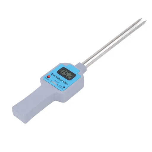 Grain Humidity Meter LED Backlit Display Accurate Portable Digital Grain Tester Hygrometer with Capacitive Sensor for Rice Corn Wheat Bean