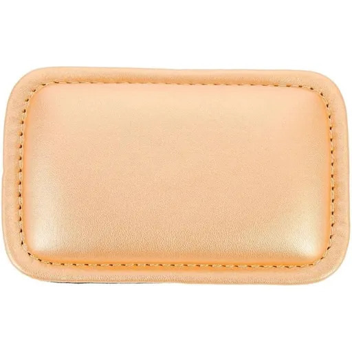 Mouse PU Wrist Rest 2pcs Gaming Support Rectangular Cushion Golden Ergonomic