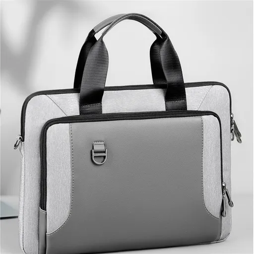 14in Shockproof Messenger Bag Briefcase Man Lady Shoulder Case For Computer tote bag with handle and detachable shoulder strap