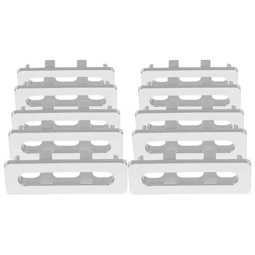 Plastic Bathroom Sink Overflow Cover, Easy to Install Overflow Protector for Bathroom Sinks