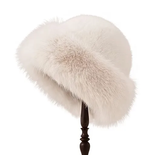 Mongolian Fur Hat Windproof Ear Protection Cold Weather Snow