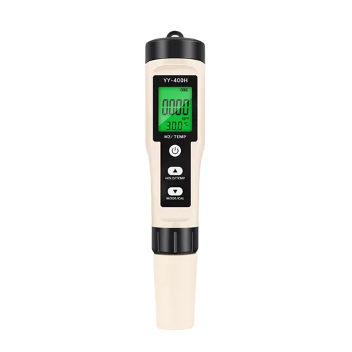 Digital Hydrogen Meter, High Accuracy Pen Type H2 Meter Water Quality Tester with ATC,Temp Tester Meter for Drinking Water