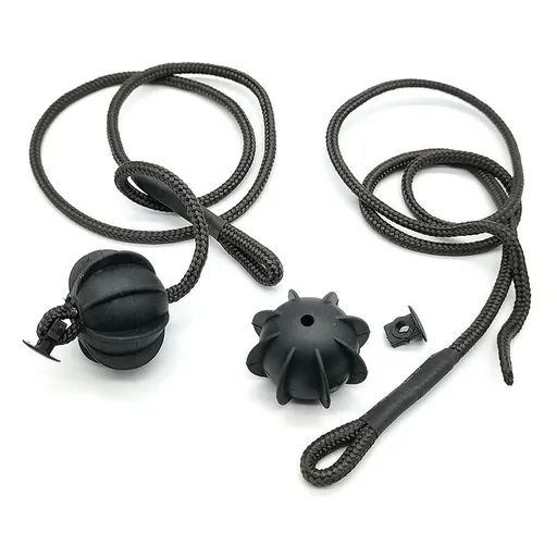 Universal Car Trunk Tie-Down Cord, 2pcs Rope for Rear Shelves, Secure Cargo Net Strap, Fits VW Golf 6 5 4, MK5 MK6 GTI, Made of Rubber