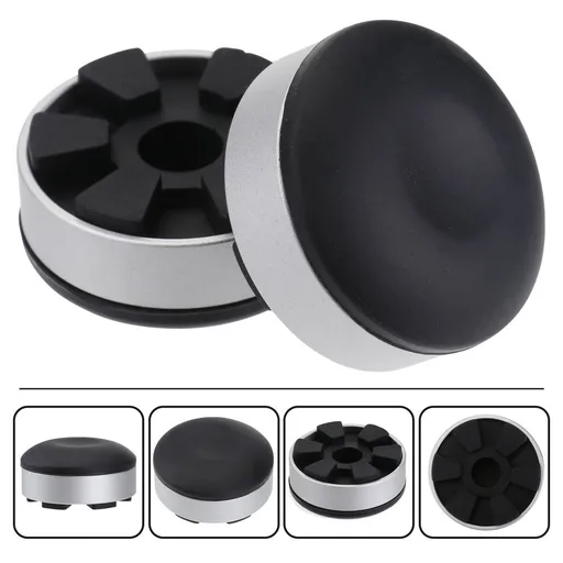 Laptop Riser Holder for Desk with Heat Dissipation, Rubber Base, Black - Back to School Office Essential
