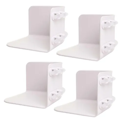 4PCS Bed Sheet Holders with Fitted Lock Straps for Enhanced Grip