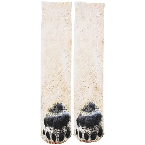 1 Pair Animal Paw Novelty Socks Cute Warm Casual Socks for Men and Women
