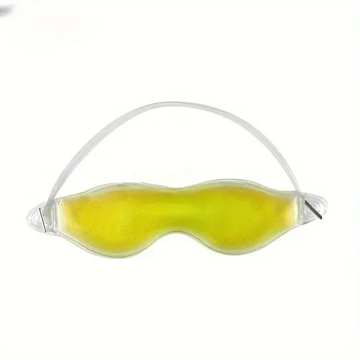 New Type of Gel Eye Mask for Dark Circles, Cooling Eye Goggles for Tired Eyes And Providing Refreshing Care Yellow