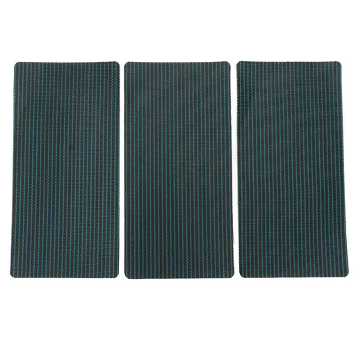 3 PCS Pool Patch Repair Kit Green PP Self Adhesive Pool Cover Patch Repair Kit for Swimming Pool S 4x8in