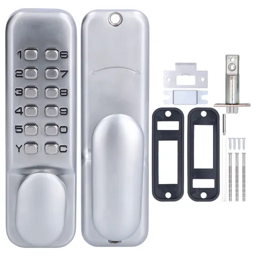 Waterproof Mechanical Password Lock Anti Theft Smart Combination Lock for Room Door Office Door