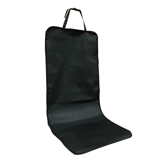 4 Pcs Black Waterproof Pet Car Seat Cover - Scratch-Resistant Oxford Cloth for Dogs and Cats (106 x 49 cm)