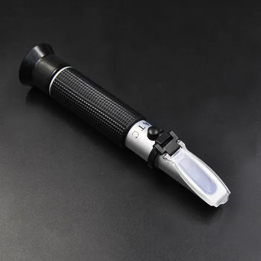Hand-held Alcohol Refractometer, 0~80% Alcohol Content Measurement Tool Tester for Spirits Distilled Ethanol with Water Like Whiskey