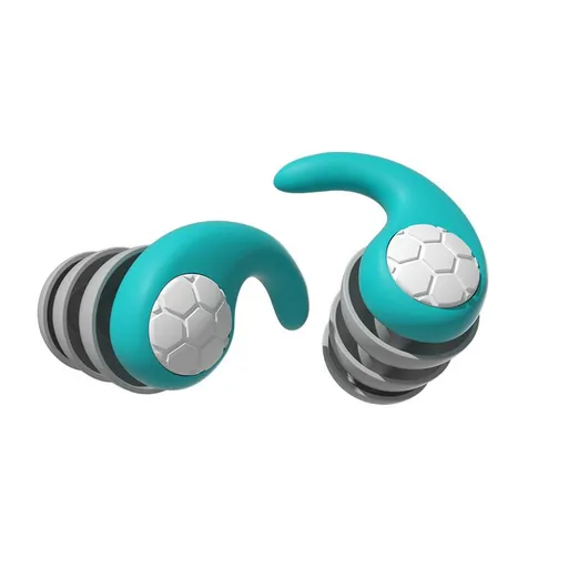 5pc Sleeping Noise Cancelling Soft Reusable Waterproof Ear Plugs Silicone Noise Reduction Earplug