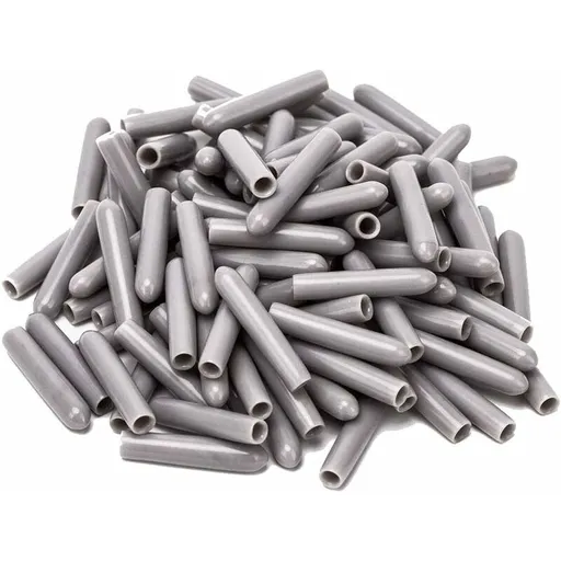 120 Pieces Dishwasher Caps, Inner Diameter 3Mm Pvc Protective Cover, Dish Basket, 325Mm (Grey)