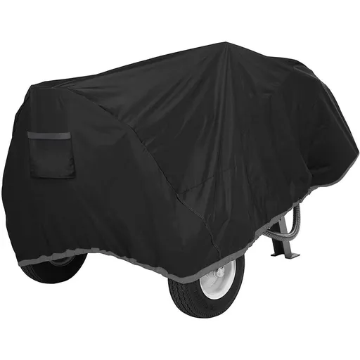 Log Splitter Cover Waterproof Heavy Duty Outdoor Shield, 210D Oxford Fabric, UV & Weather Resistant Wood Splitter Cover, 15-45 Ton(83"x45"x40"）