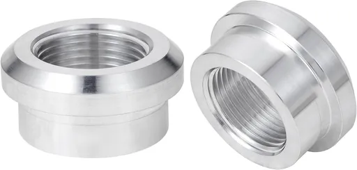 1/4" NPT Female Weld on Bung Fitting Aluminum（2PCS）