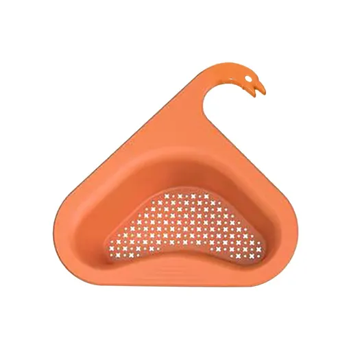 Kitchen Sink Strainer Leftover Drain Basket Soup Garbage Multifunctional Hanging Drainer Rack Fruit Vegetable Drainer