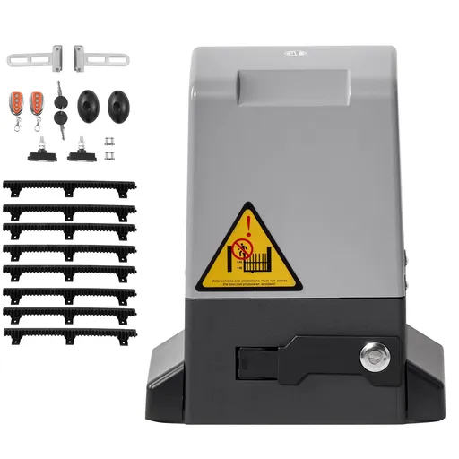 280W Electric Sliding Gate Opener 816kg Chain Drive Infrared Sensor