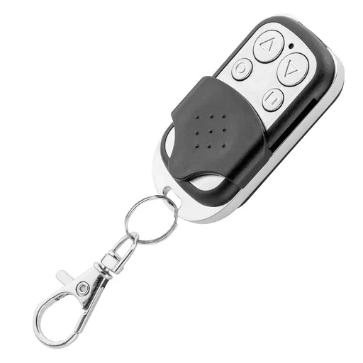 2pc Remote Control Key for Automatic Sliding Gate Opener Learning Code, Door Access Control System Hardware Accessory