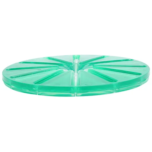 Mixer Splash Guard 6 Line Prevent Spilling Improve Kitchen Efficiency Mixing Bowl Splatter Guard for Kitchen Round Green