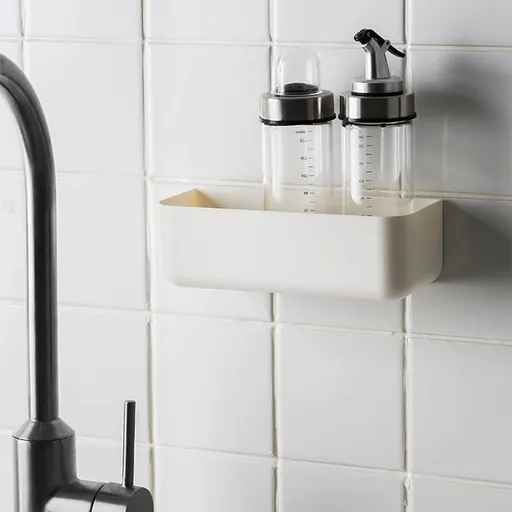 Wall Mounted Nail Free Toilet Shelf Bathroom Storage Rack Wall Rack Bathroom Storage Rack for Wall Shelf Organizing