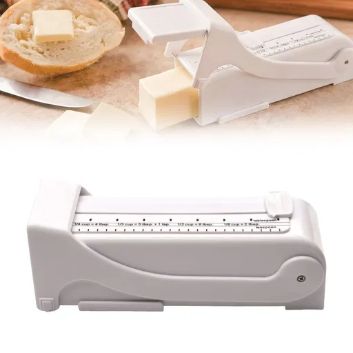 Butter Slicer and Measuring Dispenser for Effortless Kitchen Preparation with Precise