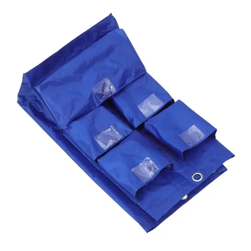 Large Janitorial Bag for Housekeeping Cart, Oxford Cloth Material for Cleaning and Storage