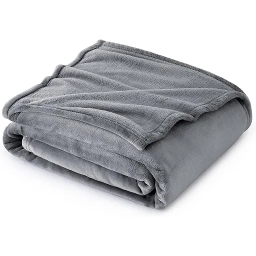 Premium Soft Flannel Fleece Blanket (Extra Large 200 x 230 CM) - Lightweight Plush Throw for Sofa, Bed & Travel, Pet Friendly & Machine Washable