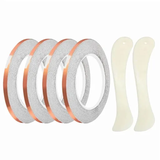 7/32 Inch Copper Foil Tape for Stained Glass and Crafts, for Stained Glass Soldering, Stained Glass Supplies