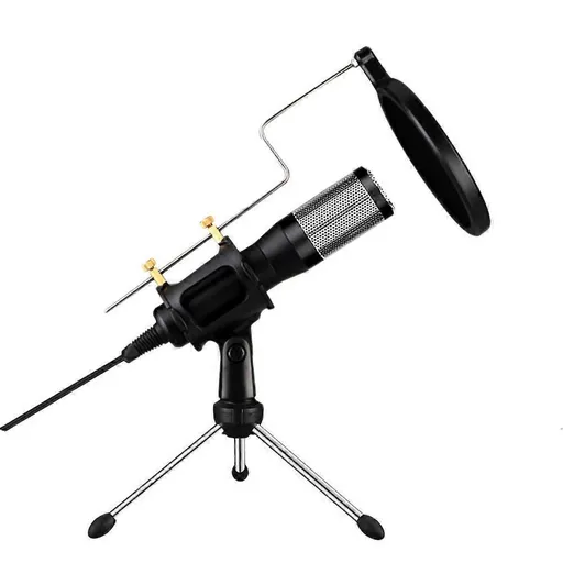 Long Distance USB PC Microphone - Clip-on Recording Mic with USB Plug