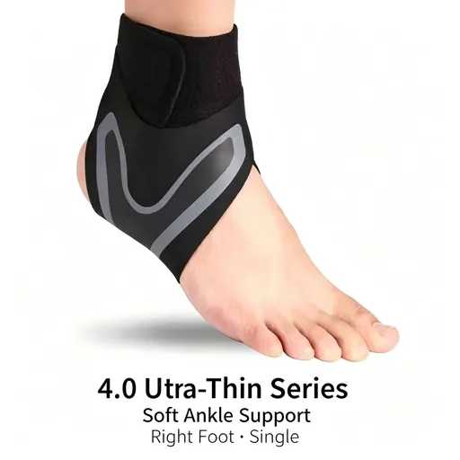 Premium Right Foot Ankle Brace Single Piece Size L (AU 7-10) | Christmas Right Side Support Gift | Right Ankle Brace for High-Intensity Sports
