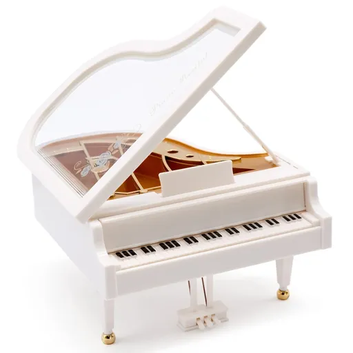 Piano Music Box, Wind Up Musical Boxes, Classical Music Box for Girls Birthday Gift or Desk Decoration Ornament