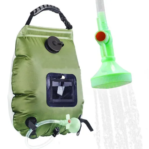 20L Solar Shower Bag - Green