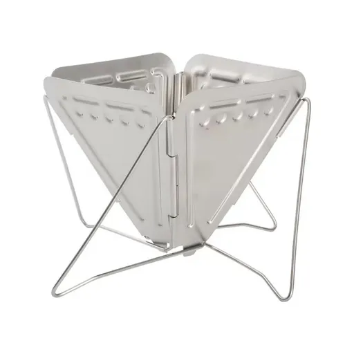 Stainless Steel Pour-Over Collapsible Coffee Drip, Durable, Portable, Easily Foldable, for Office Travel Picnic Camping