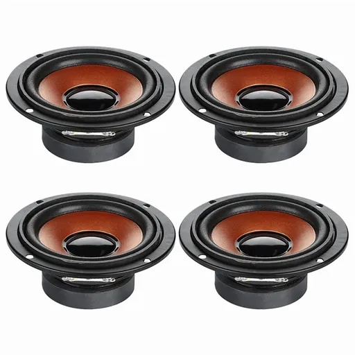 4Pcs Portable Full Range Speakers 4 Ohm 3W Sound Music Theater Loudspeaker