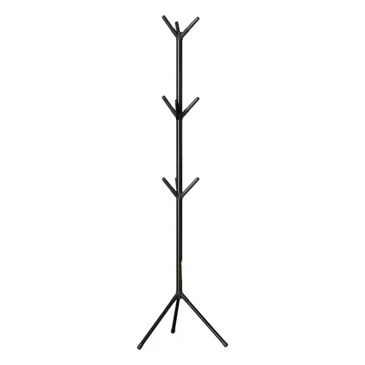 Riangular Floor-Standing Coat Rack | Space-Saving Metal Clothes Hanger | Assemblable & Detachable for Easy Storage | Modern Entryway, Bedroom, or Living Room Organizer