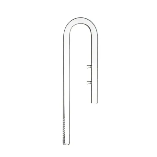 Aquarium Glass Inlet Outlet Pipe Fish Tank Filter Oil Film Remover Plant Holder - Lily inlet-12mm