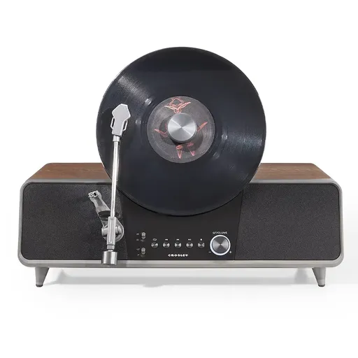 Crosley Beck Automatic Vertical Record Player - Walnut