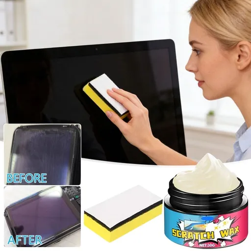 Screen Scratch Repair Paste Glass Polishing Cream for Phone Computer Tablet Restoration Kit