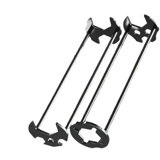 2 Pcs Hex Wrench, Basin Wrench Set,Tight Spaces Maintenance Installation Removal Faucet Tools, for Kitchen Bathroom Screws & Threads