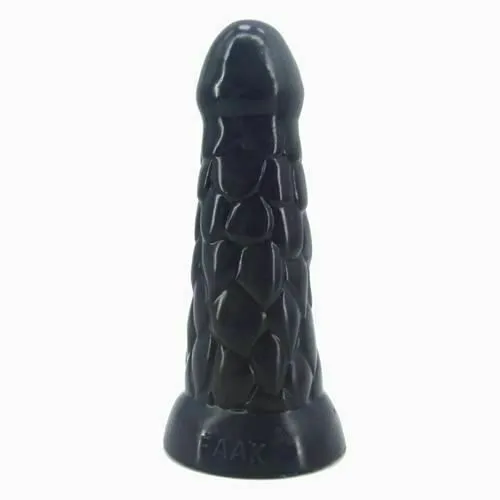 House Of Dasein Silicone Butt Plug Anal Dildo 19.4Cm 6.4Cm Thick Black - Black