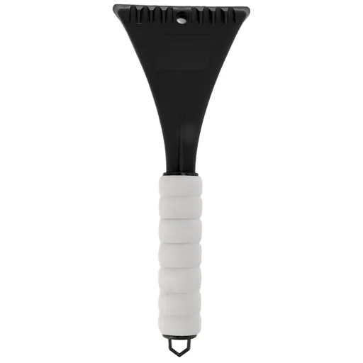 Car Windshield Shovel EVA Ergonomic Handle Rounded Corner Safe Portable Car Ice Scraper for Vehicle Outdoor Snow Black