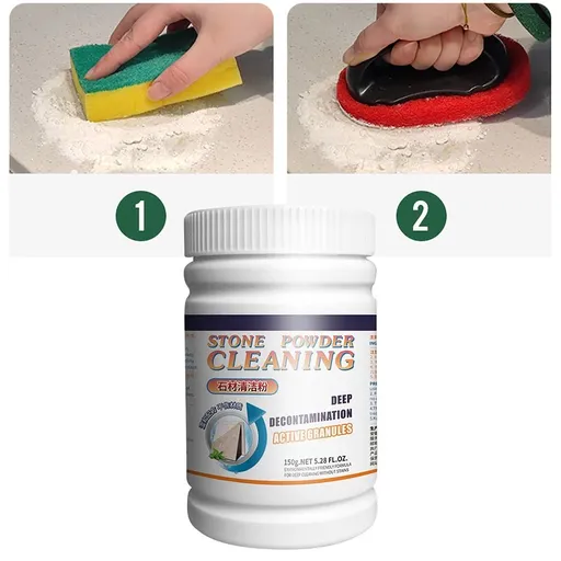 Marble Cleaner, Granite Countertop Cleaner, Marble Polishing Powder, Clean and Shine Your Countertops Islands and Stone Surfaces with UV Protection