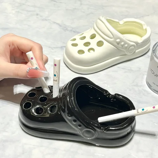Ashtrays resin ornaments,celebrity shoes Ashtrays,ashtrays for Indoor, Home, Office Smoking Ash Tray 2pcs