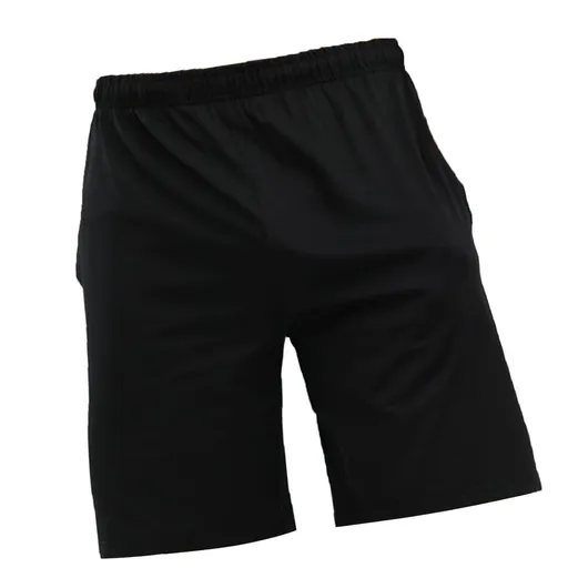 Sports Shorts Comfortable Men Athletic Shorts Loose Casual Style Shorts for Summer Black L