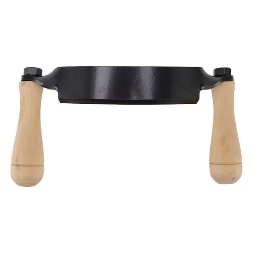 Draw Knife Wooden Handle HRC 30 Durable Tungsten Steel Curved High Sharpness Draw Shave Knife for Log Wood Furniture 10in